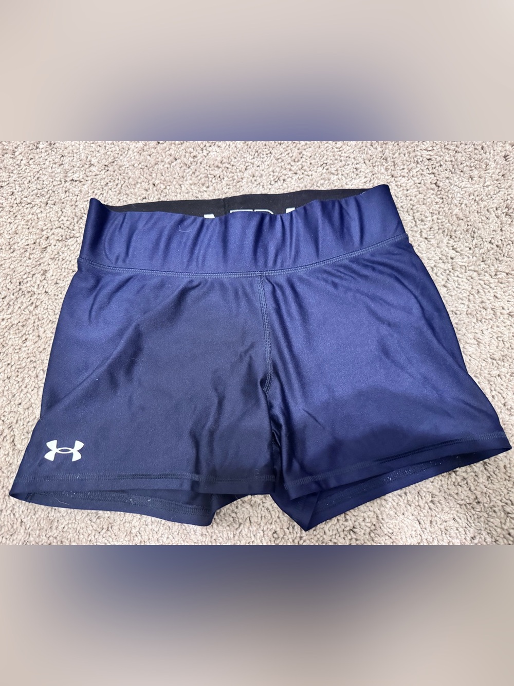Under Armour Women’s Navy Athletic Stretch Shorts